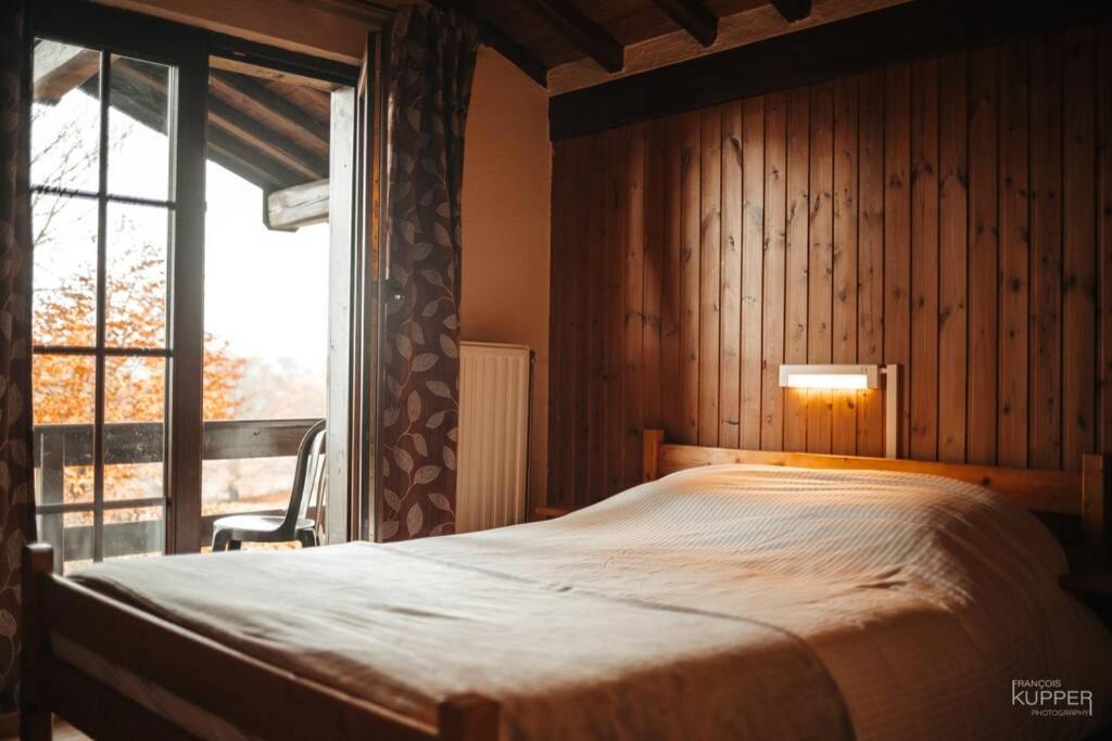 Le Grand Cerf 25 Pers, Malmedy- Chalet Rustique, Jardin 외부 사진