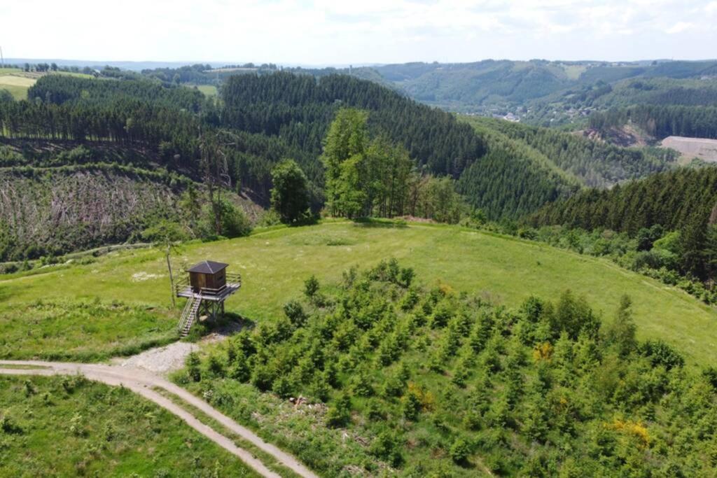 Le Grand Cerf 25 Pers, Malmedy- Chalet Rustique, Jardin 외부 사진