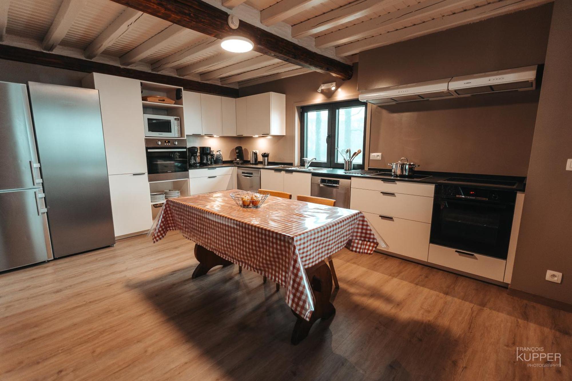 Le Grand Cerf 25 Pers, Malmedy- Chalet Rustique, Jardin 외부 사진