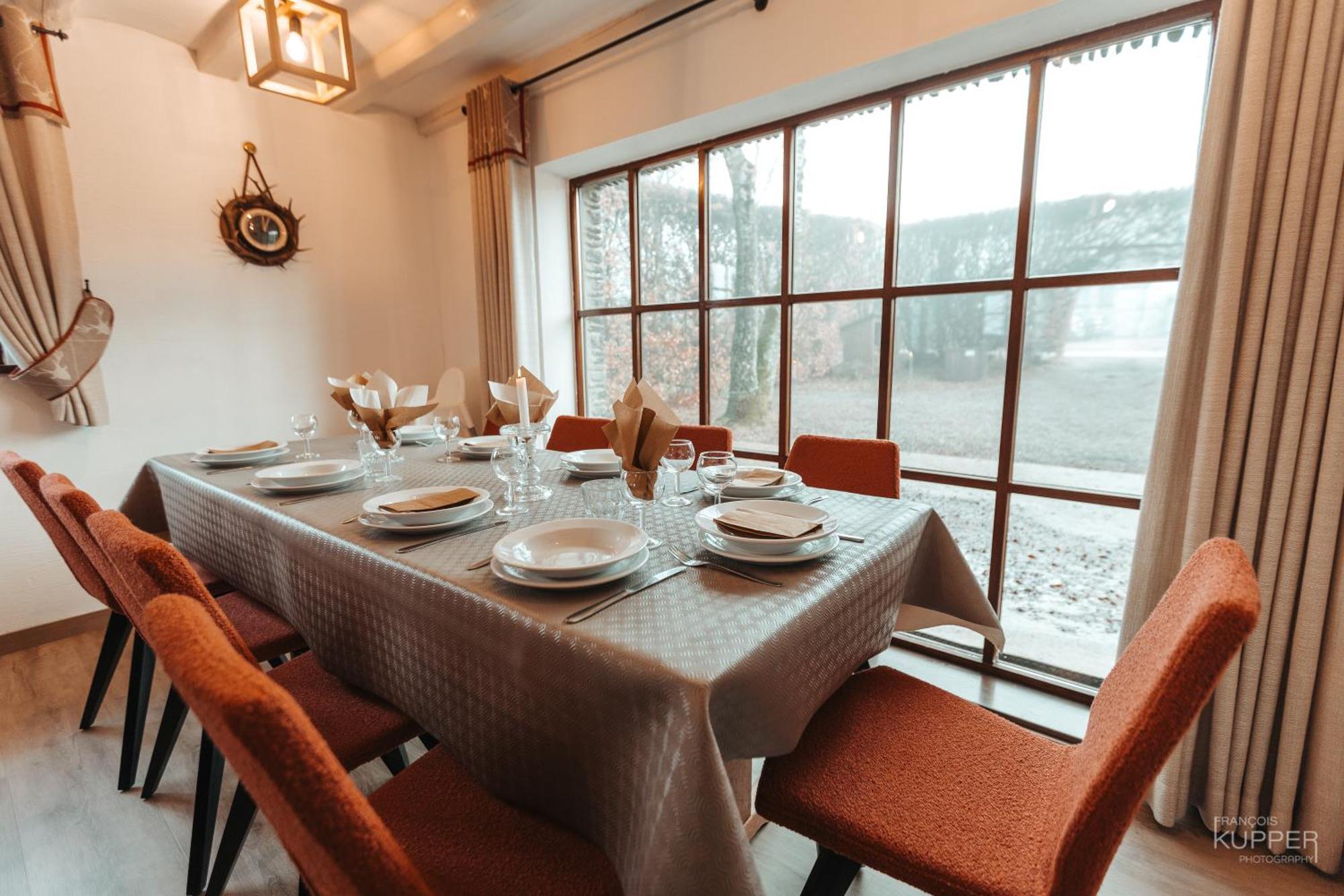 Le Grand Cerf 25 Pers, Malmedy- Chalet Rustique, Jardin 외부 사진